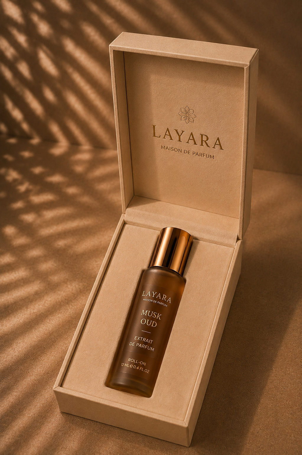 LAYARA Musk Oud – Extrait de Parfum Roll-On 12 ml