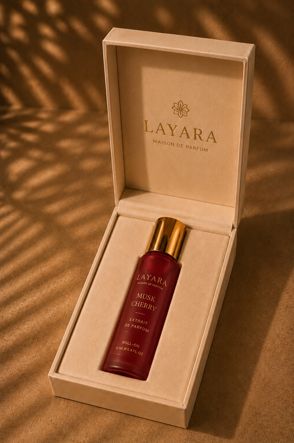 LAYARA Musk Cherry – Extrait de Parfum Roll-On 12 ml