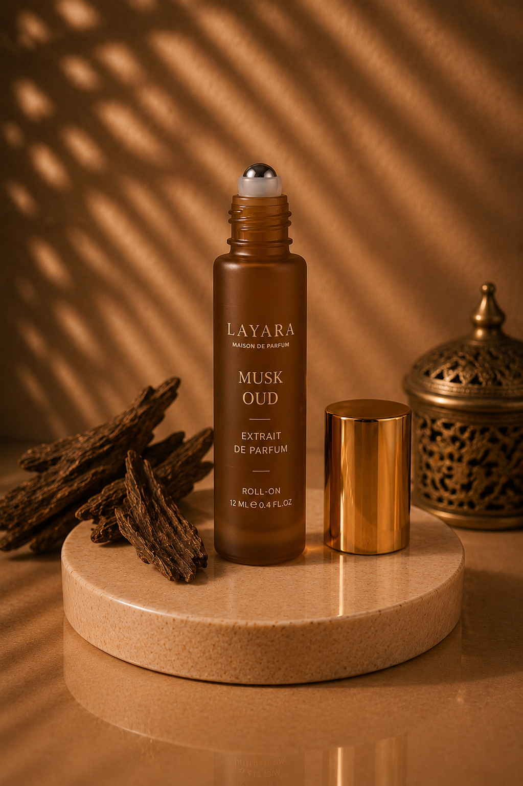 LAYARA Musk Oud – Extrait de Parfum Roll-On 12 ml