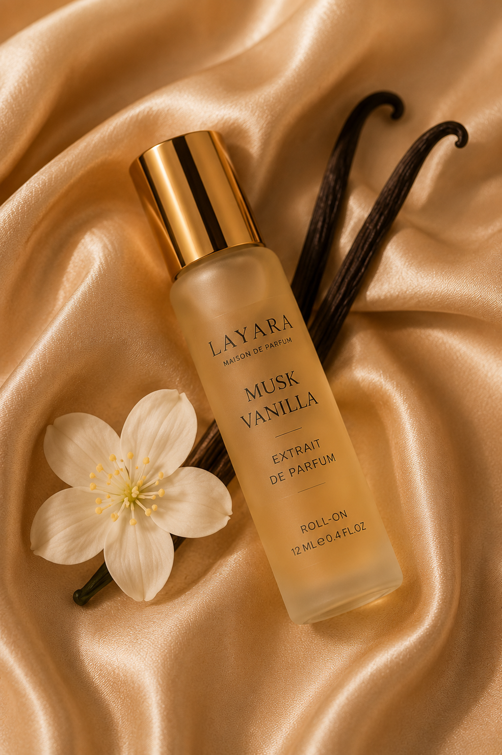 LAYARA Musk Vanilla – Extrait de Parfum Roll-On 12 ml