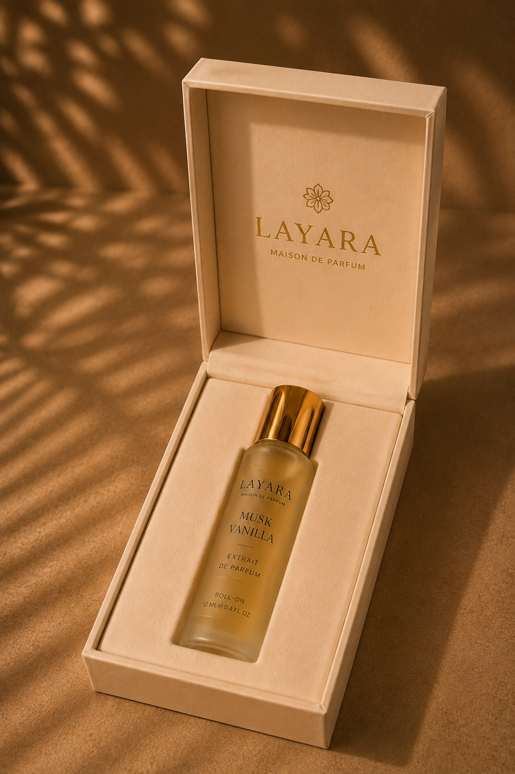 LAYARA Musk Vanilla – Extrait de Parfum Roll-On 12 ml