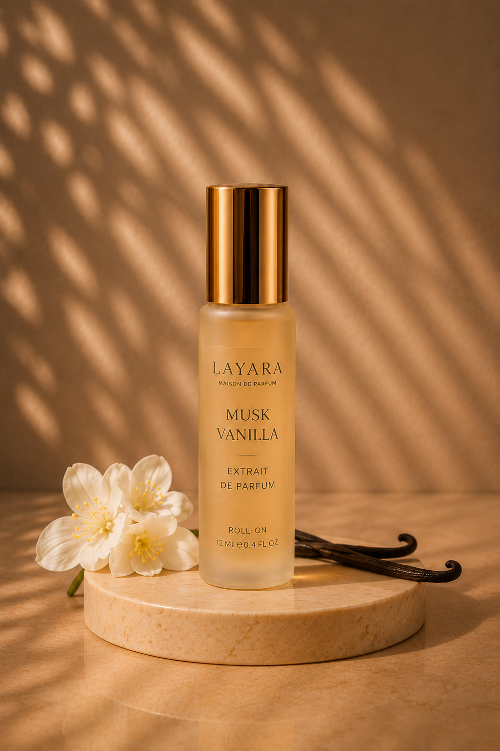 LAYARA Musk Vanilla – Extrait de Parfum Roll-On 12 ml
