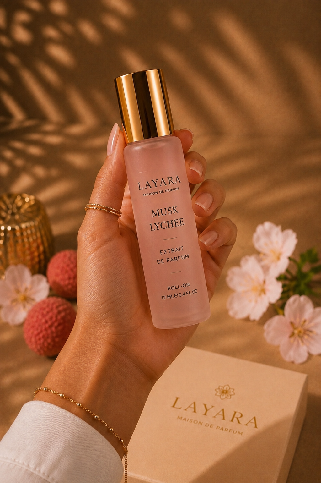 LAYARA Musk Lychee – Extrait de Parfum Roll-On 12 ml
