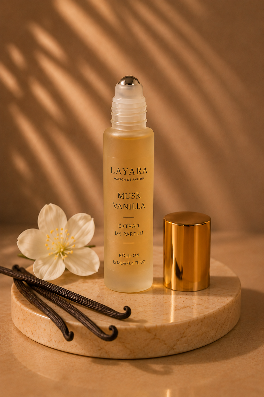LAYARA Musk Vanilla – Extrait de Parfum Roll-On 12 ml